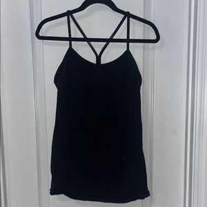 Lululemon Black Tank Top With Pads